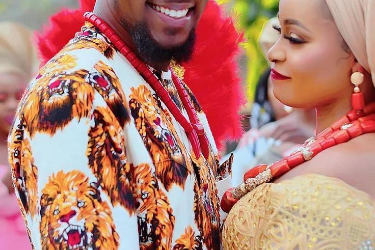 Chris Adah and her hubby Chris [Instagram/ChrisAdahOfficial]