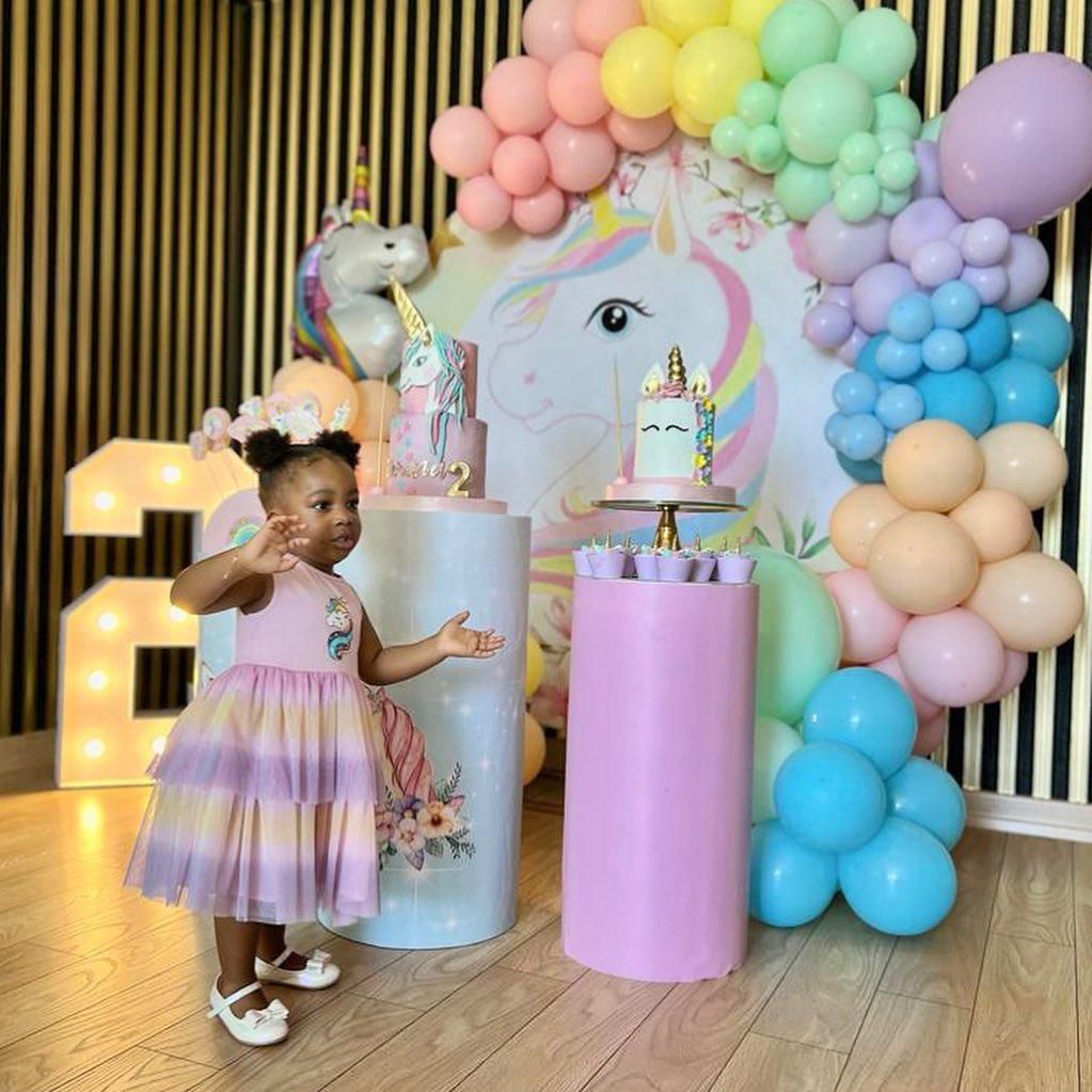 Chidozie Awaziem celebrates as daughter turns 2