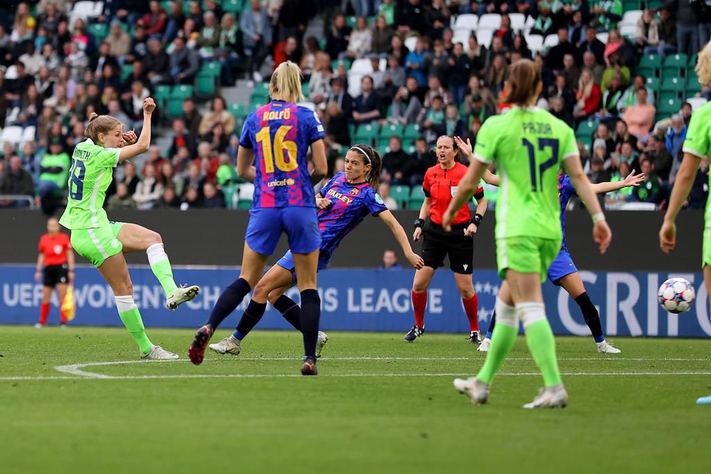 Oshoala helps Barcelona Femeni return to Champions League final against Wolfsburg