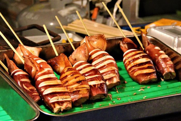Street foods in Tokyo, Japan