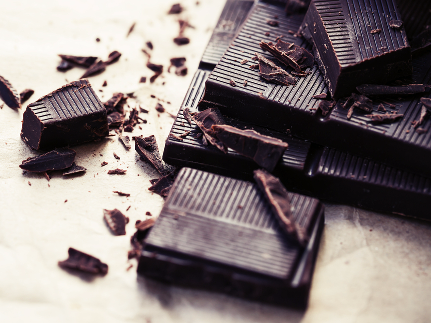 Always choose dark chocolate.