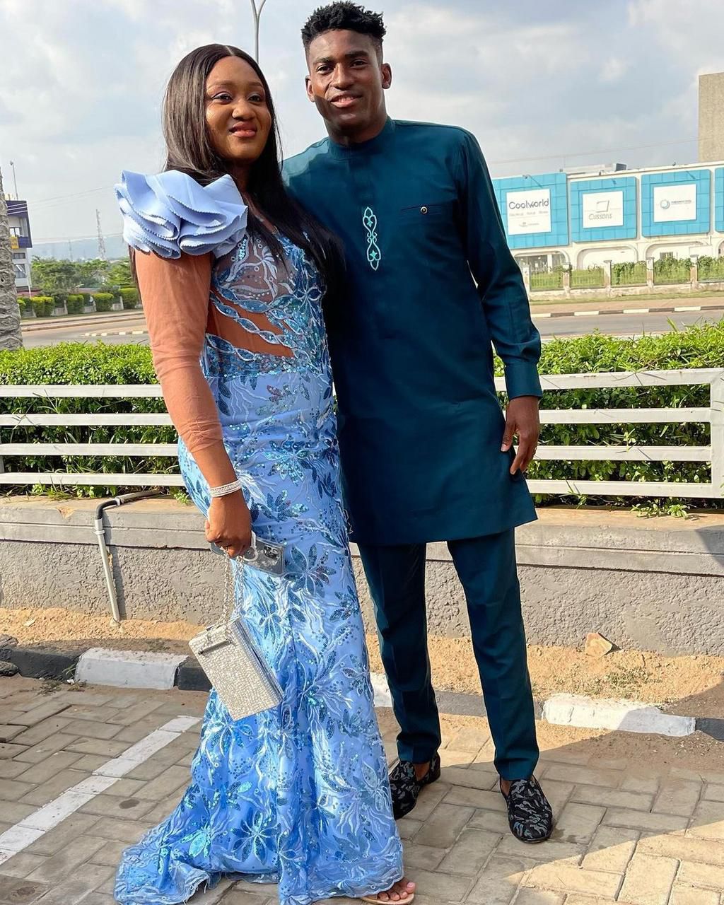 Super Eagles star Taiwo Awoniyi celebrates 4-year wedding anniversary