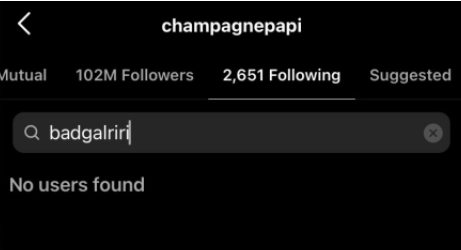 Drake unfollows Rihanna on Instagram after pregnancy announcement