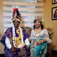 Olusoji Jacobs and his former wife Boma Blessing Douglas at their traditional wedding in 2018 [InfoNaija]