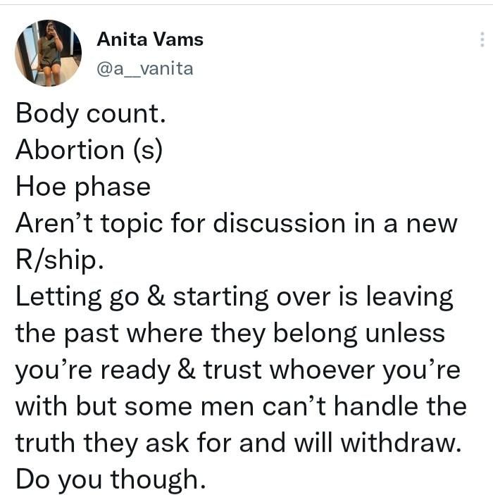 A Twitter users opinion on body counts [Twitter]