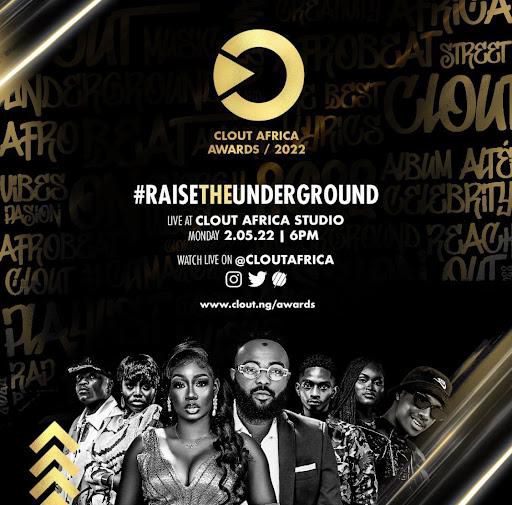 See all the winners for the Clout Africa Awards 2022, raise the underground