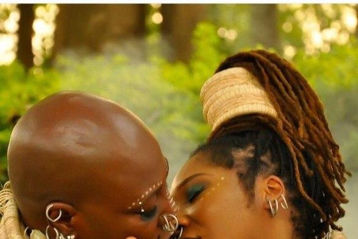 Charly Boy and Lady D