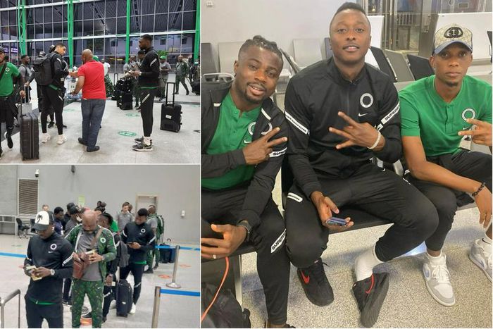 Super Eagles of Nigeria land in Morocco to face São Tomé and Principe