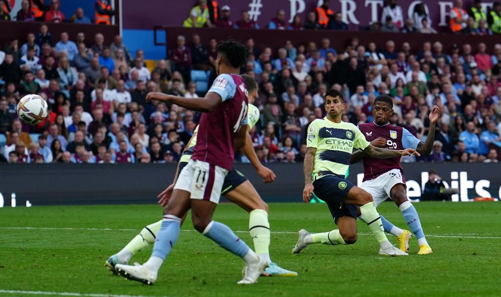 Leon Bailey equalized in brilliant fashion for Aston Villa against Man City on Saturday