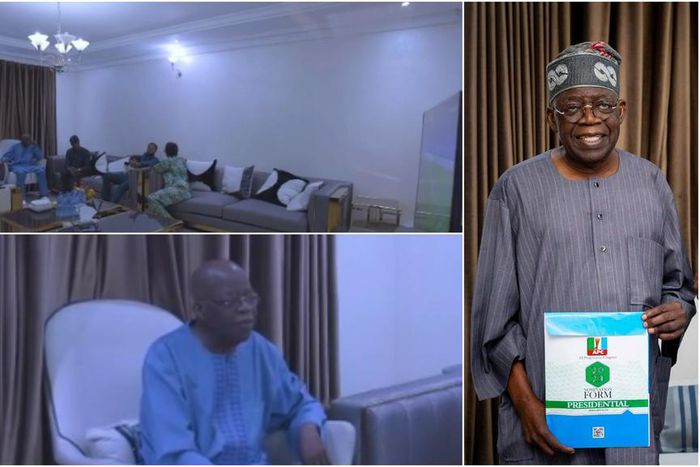 Bola Tinubu reacts as Real Madrid knock out Manchester City