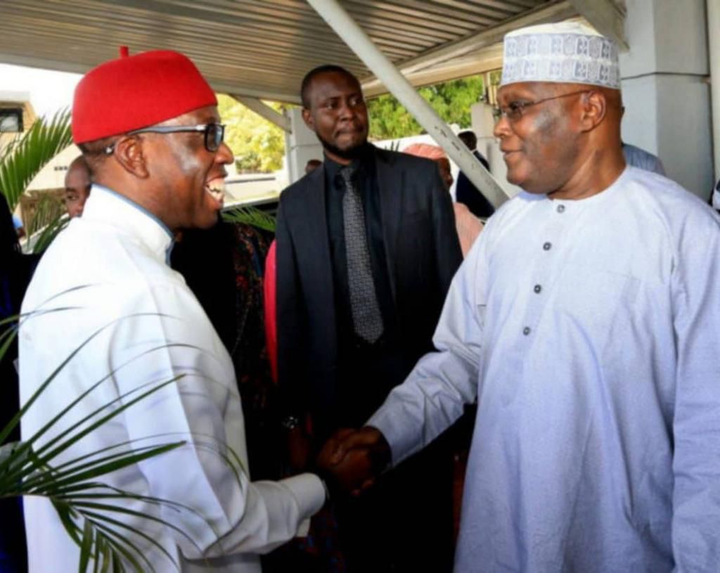 Gov Ifeanyi Okowa celebrates former Vice President, Alhaji Atiku Abubakar at 74. (Daily Post)