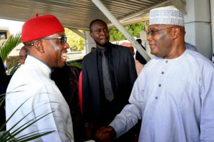 Gov Ifeanyi Okowa celebrates former Vice President, Alhaji Atiku Abubakar at 74. (Daily Post)