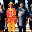 Governor Douye Diri and the newly appointed judges (TheNation)