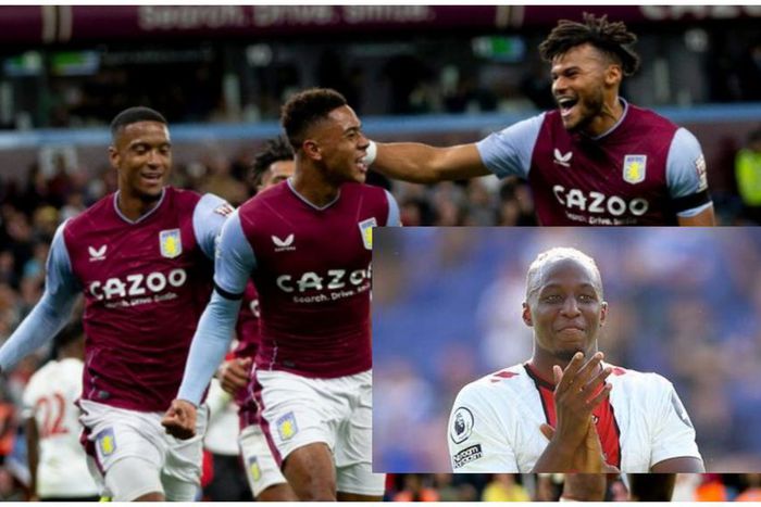 Aribo (inset) played his sixth game of the season for Southampton.