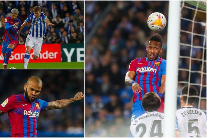 Aubameyang scores as Barcelona beat Real Sociedad 1-0