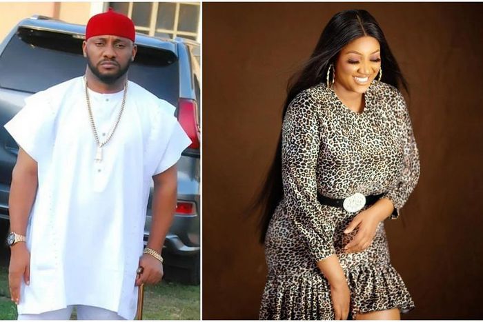 Nollywood actor Yul Edochie and second wife Judy Moghalu [Instagram/YulEdochie] [Instagram/JudyMoghalu]