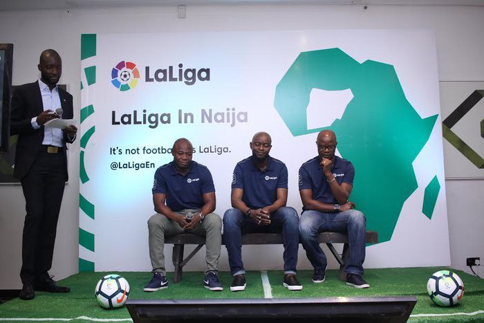 Emmanuel Amuneke, Finidi George and Mutiu Adepoju