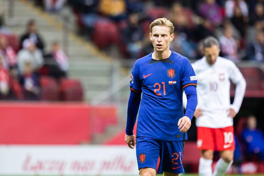 For all his ability, Frenkie de Jong's performances for the Netherlands national team have not translated to Barcelona