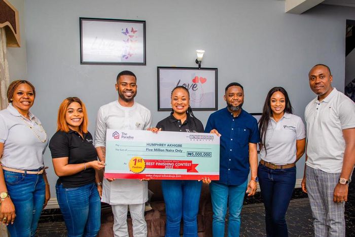 Paradise Estate rewards customers with N8m cash prize, other consolatory prizes in Finishing Contest