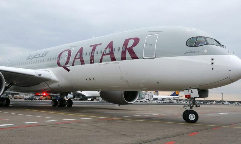 A Qatar Airways plane in Frankfurt, Germany, in 2015. This flight is not related to this story.