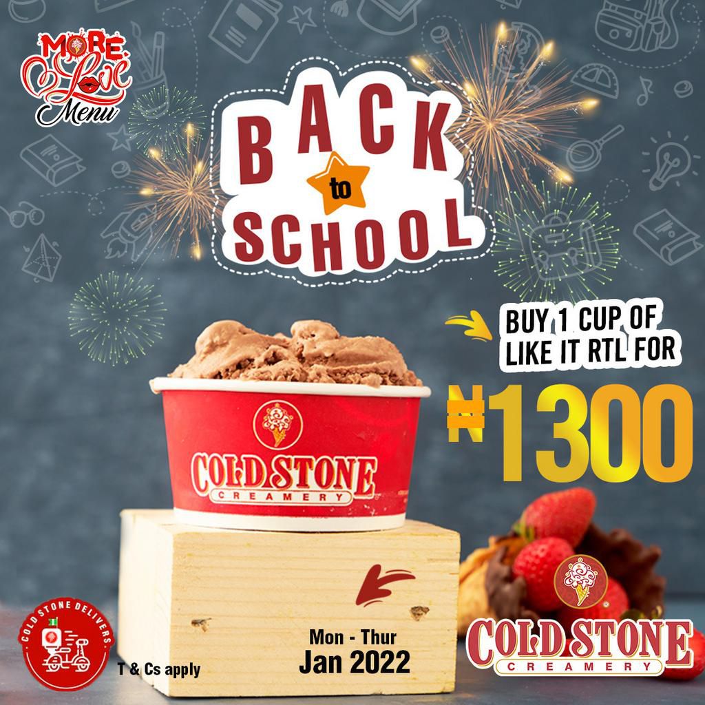 Cold Stone’s tasty new year with mouth-watering offers