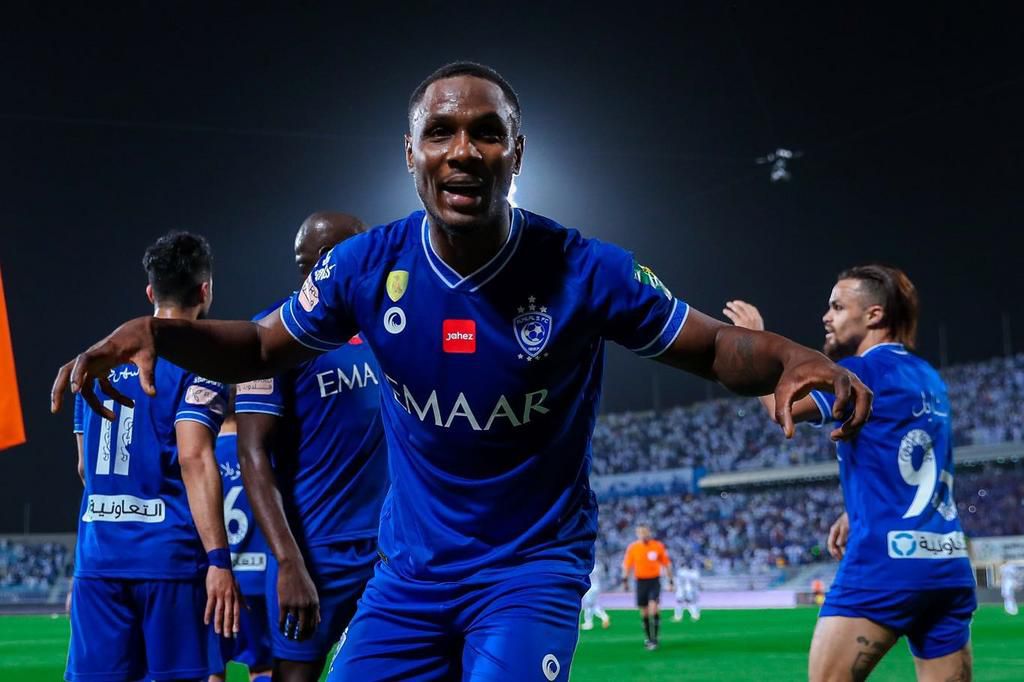 Odion Ighalo scored for Al-Hilal against Al-Shabab