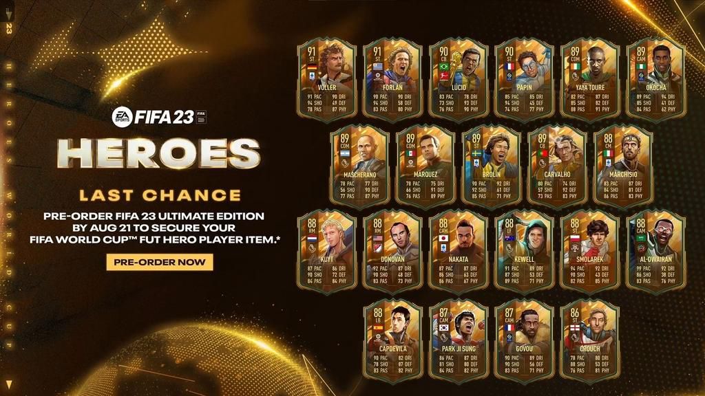 FUT Heroes stat revealed