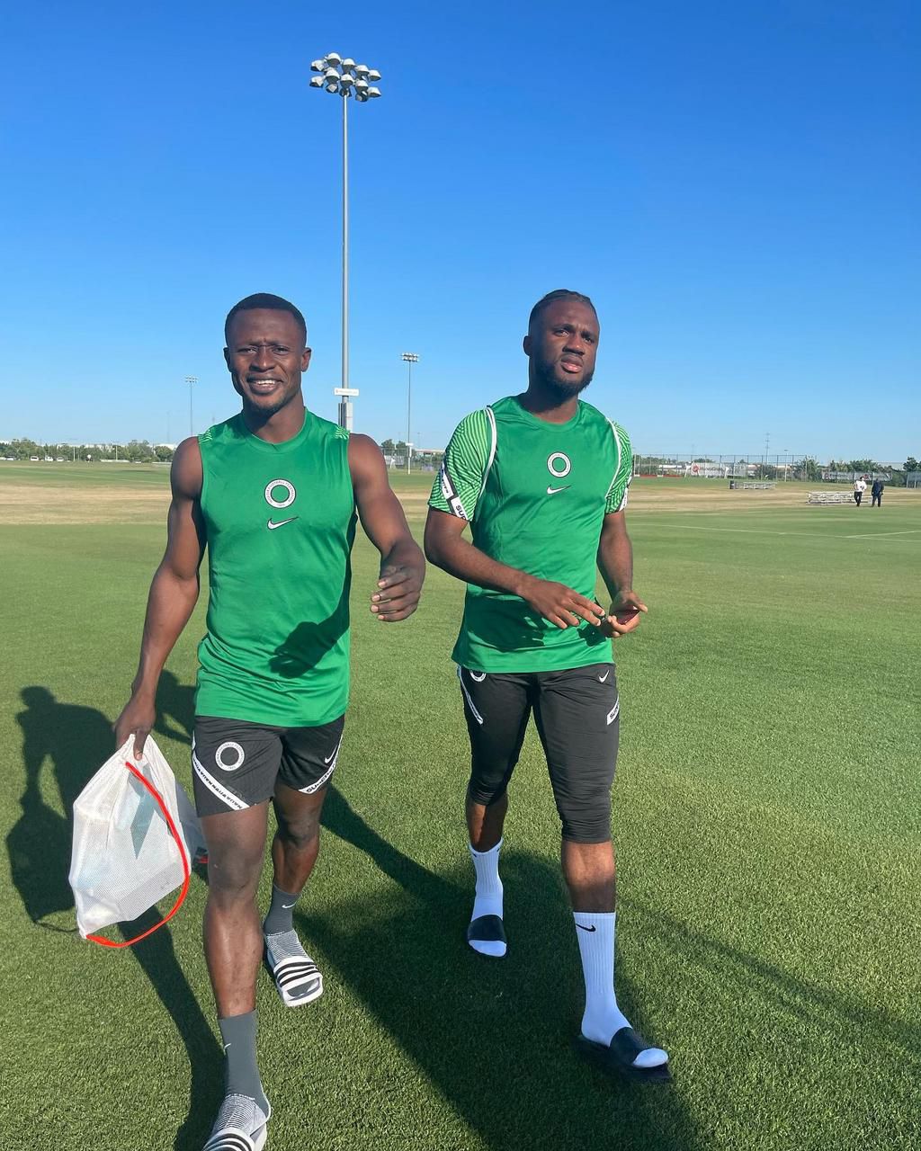 Super Eagles continue preparation in Dallas