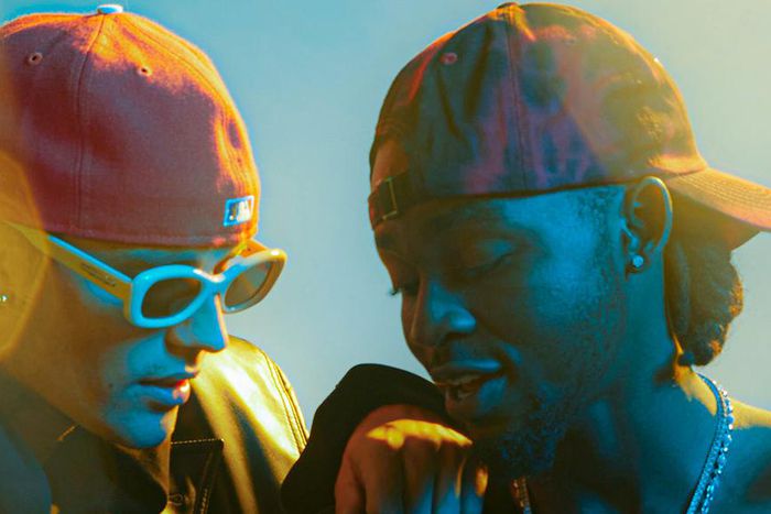 Omah Lay and Justin Bieber (TheRhythm)