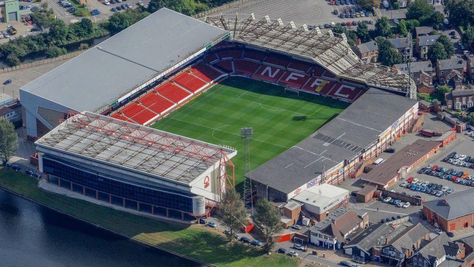 City Ground is Nottingham Forest's home ground