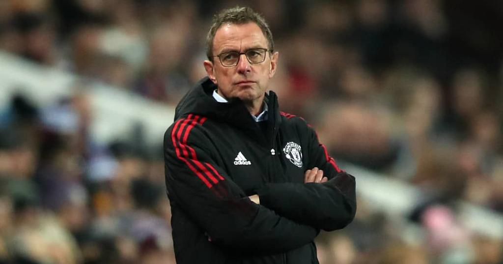 Manchester United coach Ralf Ragnick