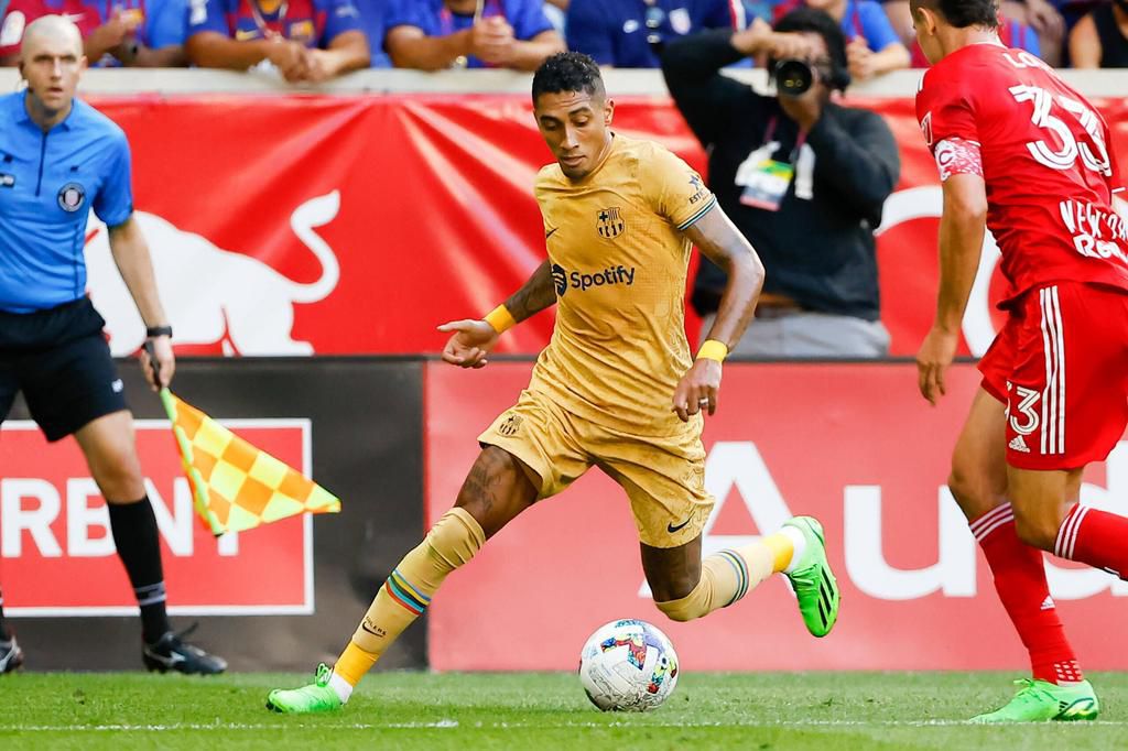 Barcelona forward Raphinha