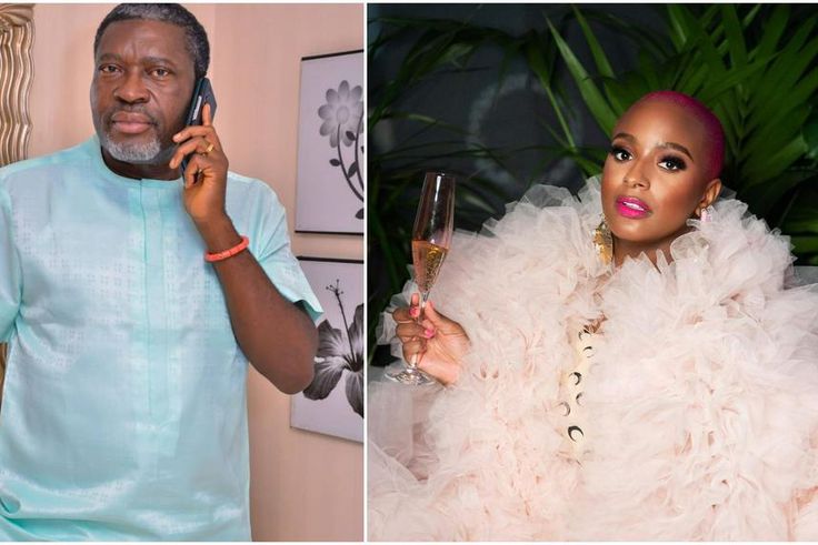 Nollywood veteran Kanayo O Kanayo and disc jocket, Cuppy [Instagram/KanayoOKanayo] [Instagram/CuppyMusic]