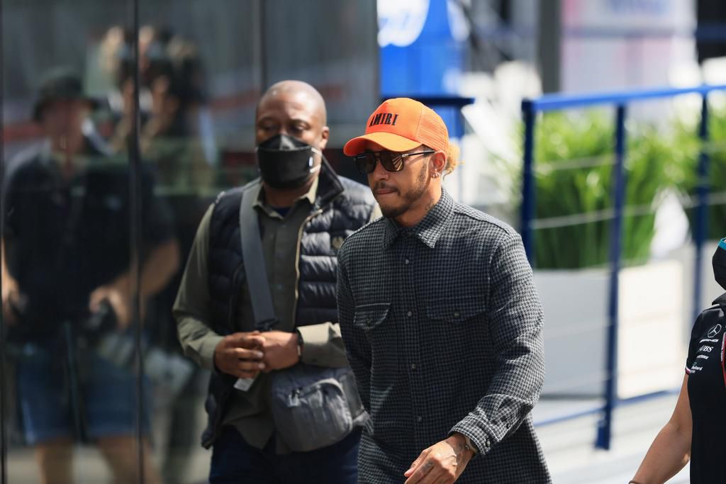 Sir Lewis Hamilton finished in 14th place