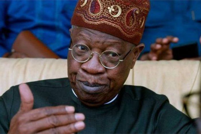 Minister of Information and Culture, Lai Mohammed [BBC via Getty Images]