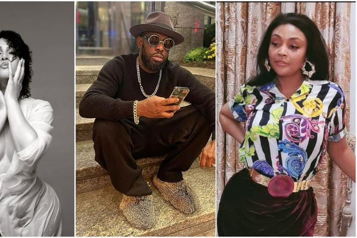 Caroline Danjuma, Timaya and Tamara Sinclair [Instagram/HRMCarolyn] [Instagram/TimayaTimaya] [Instagram/TamaraSinclair]