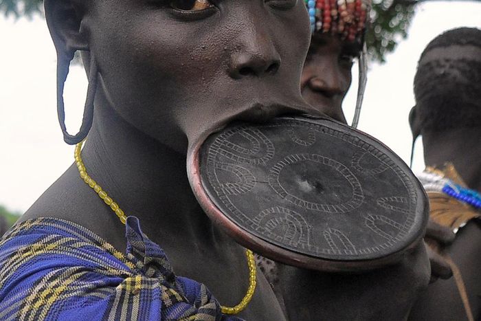 The bizarre tradition of lip plating in Africa