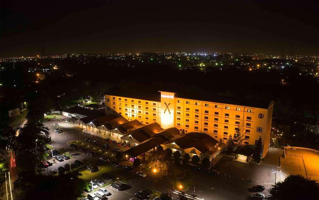 An aerial view of the 4-star  Golden Tulip Hotel in Kumasi