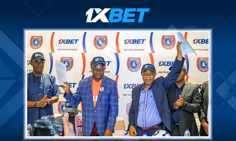 1xBet has signed an agreement with current champions of Nigeria - Akwa United FC