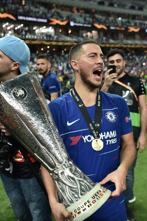 Eden Hazard has now won six trophies in his seven years as a Chelsea player