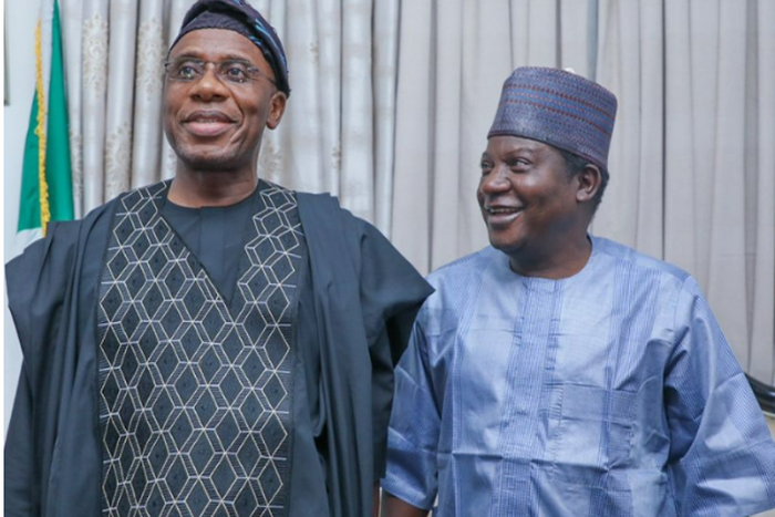 APC Presidential aspirant, Rotimi Amaechi and Governor Simon Lalong of Plateau State (Plateau state govt)