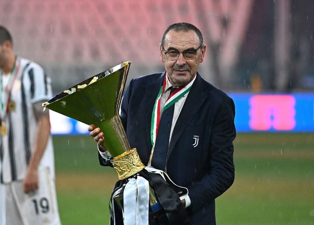 Maurizio Sarri won Serie A in 2020 before making way for Andrea Pirlo