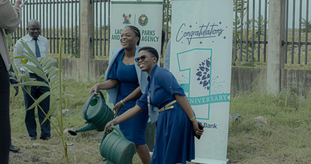 LOTUS Bank marks first anniversary, partners LASPARK, with tree-planting campaign