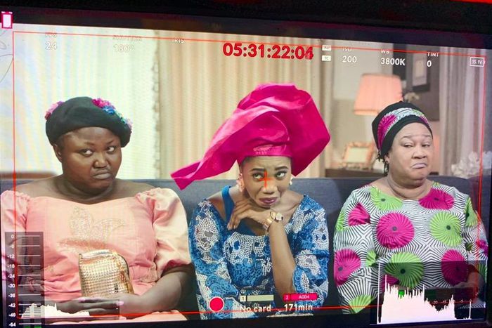 Cast of 'Progressive Tailors Club' directed by Biodun Stephen [Instagram/@niyi_akinmolayan]