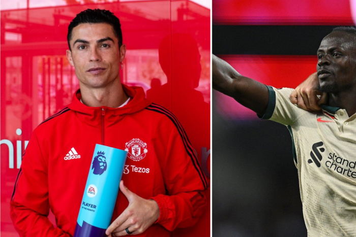 Ronaldo, Mane snubbed from Player of the Season list