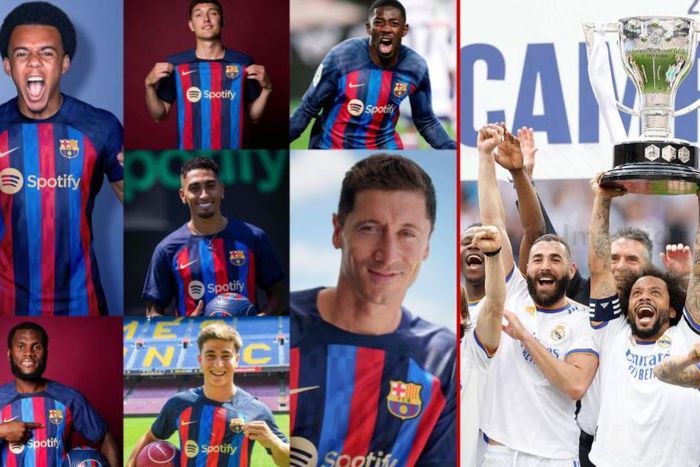 Real Madrid and Barcelona will slug it out for the 2022/23 La Liga title