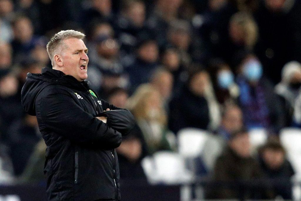 Norwich manager Dean Smith