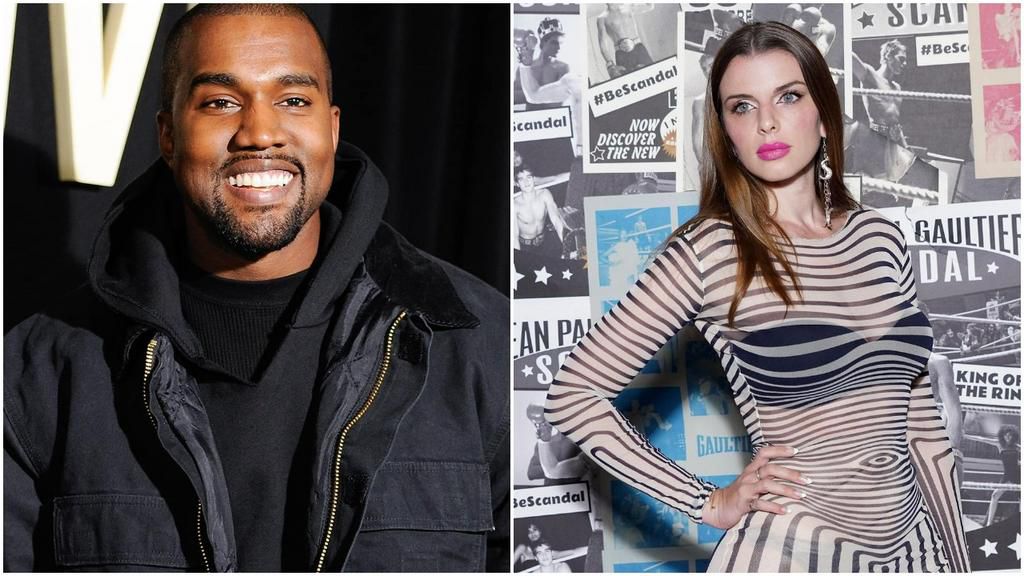 American rapper Kanye West and actress Julia Fox [Instagram/KanyeWestTheGoat] [Instagram/JuliaFox]