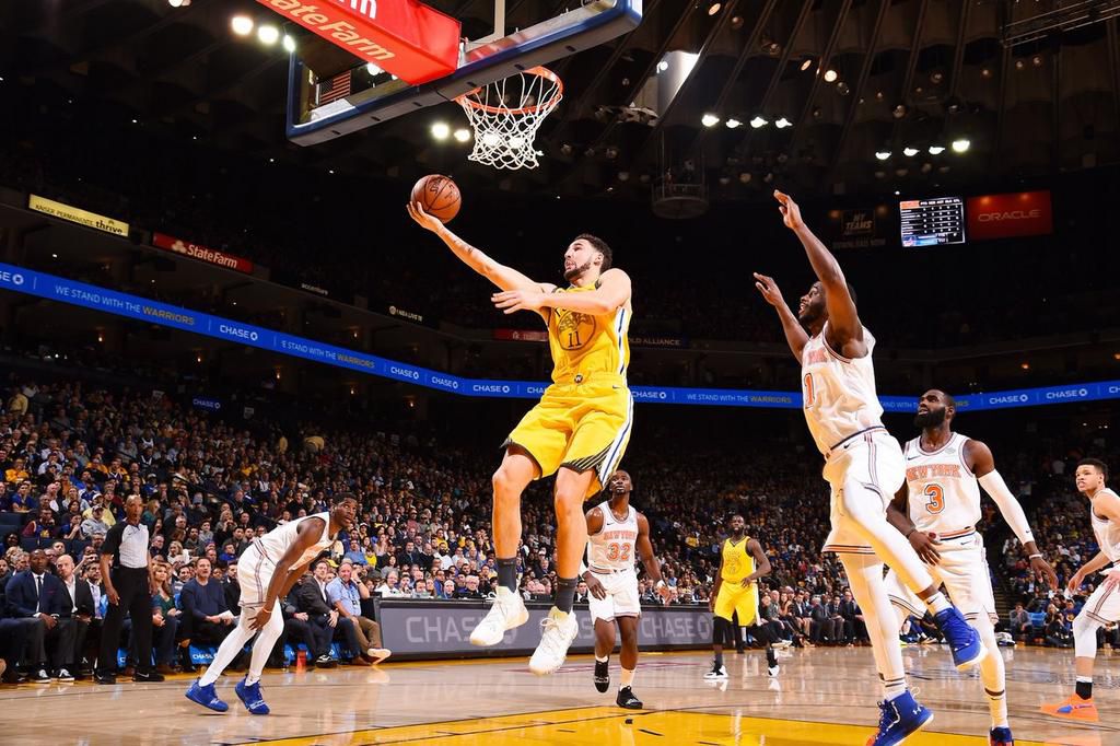 Klay Thompson had another record game for the Warriors[NBA]
