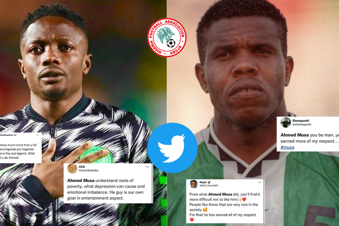 Nigerians hail Ahmed Musa after his act of benevolence towards ex Nigerian International Kingsley Obiekwe